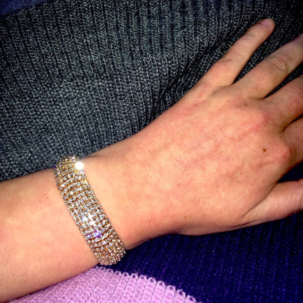 Beautiful Bling Bridal Bracelet